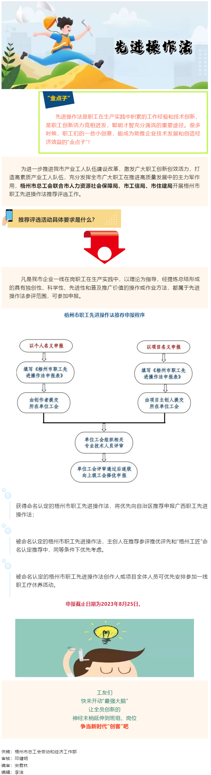 真金不怕火煉，有點子你就來！市總工會聯(lián)合市人力資源社會保障局、市工信局、市住建局開展梧州市職工先進操.png