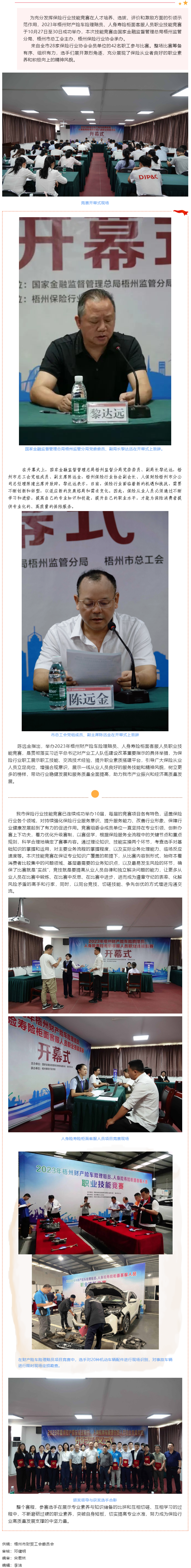 技能競(jìng)賽促提升 保險(xiǎn)服務(wù)展風(fēng)采&mdash;&mdash;2023年梧州財(cái)產(chǎn)險(xiǎn)車(chē)險(xiǎn)理賠員、人身壽險(xiǎn)柜面客服人員職業(yè)技能競(jìng)賽成.png