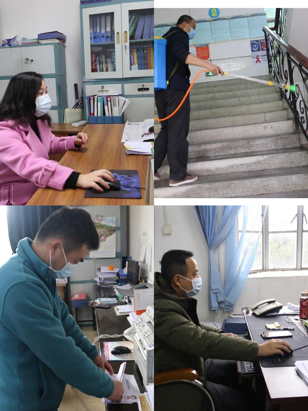 在戰(zhàn)“疫”場上，活躍著一群工會骨干