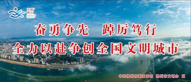 全國文明城市，我要創(chuàng)！我是梧州人，我行動