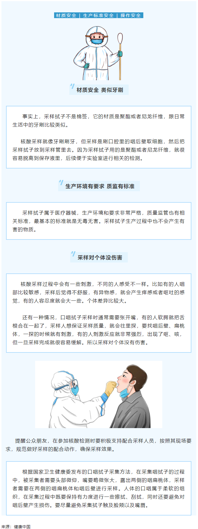 健康科普 _ 核酸采樣的&ldquo;棉簽&rdquo;安全嗎？當(dāng)然安全！.png
