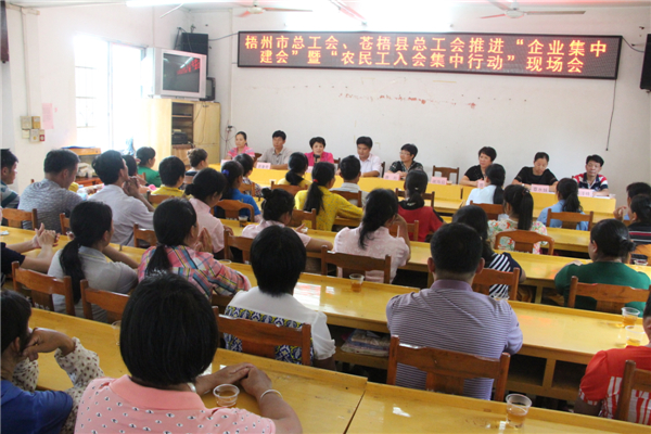 梧州市總工會、蒼梧縣總工會推進&ldquo;企業(yè)集中建會&rdquo;暨&ldquo;農(nóng)民工入會集中行動現(xiàn)場會.jpg